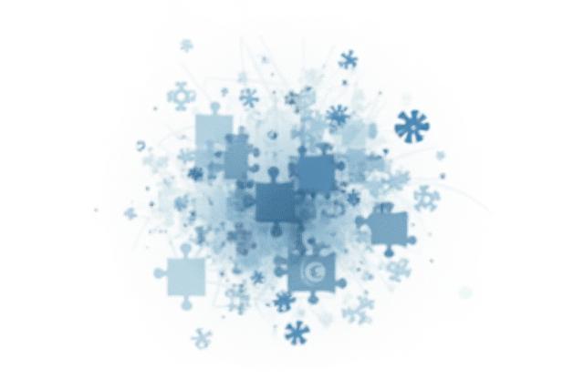 Illustration showing a puzzle or complex situation representing challenges in media relations